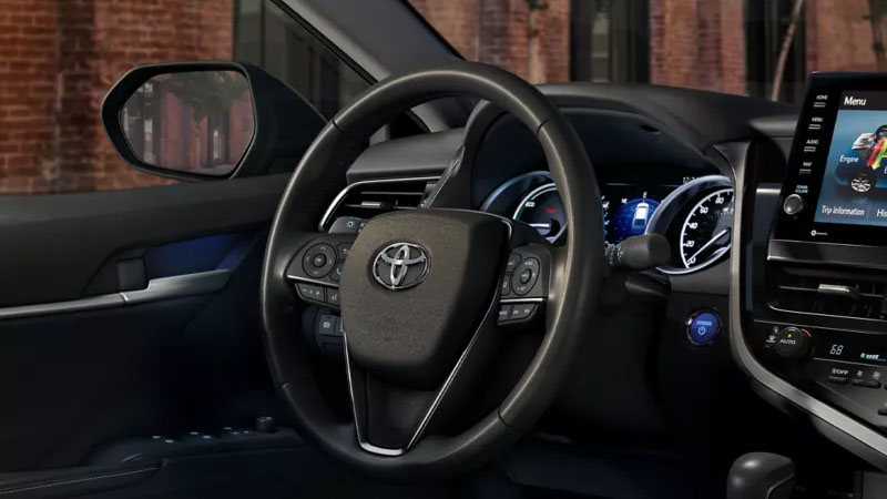 Toyota Camry Hybrid 2022 Interior Steering View