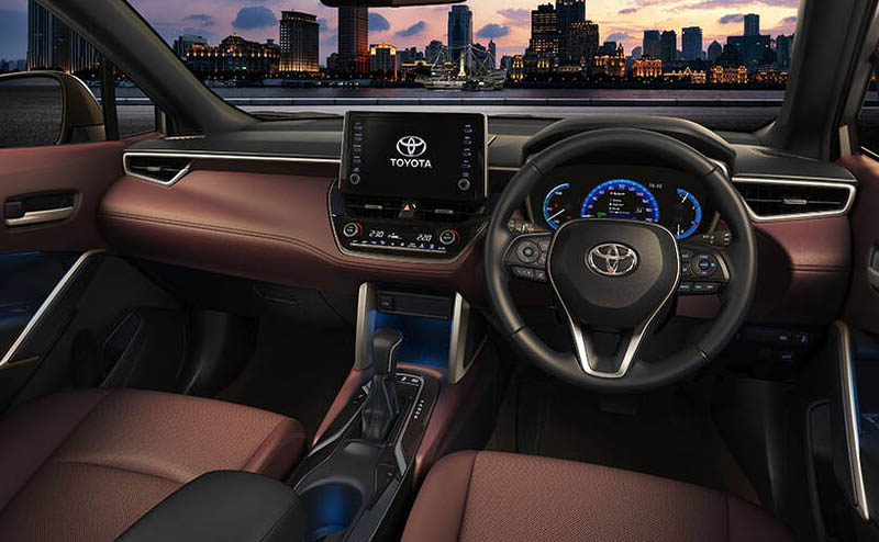 Toyota Corolla Cross 2022 Interior Steering View