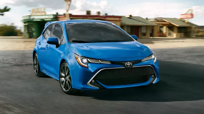 Toyota Corolla Hatchback 2022 Exterior Front View