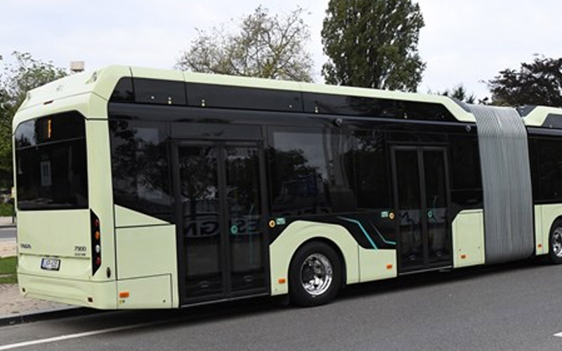 Volvo 7900 Electric Bus 2022 exterior back