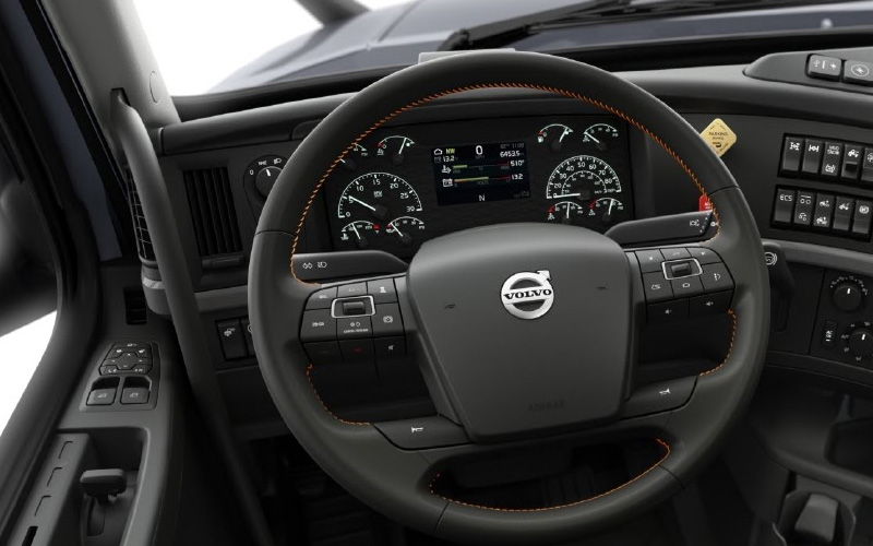 Volvo VNL 860 2022 steering view