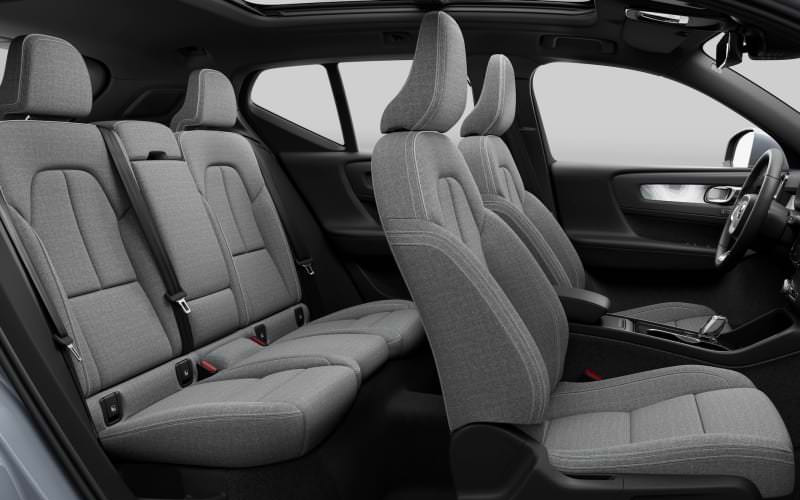 Volvo XC40 Recharge Pure Electric Ultimate P8 2022 interior seats
