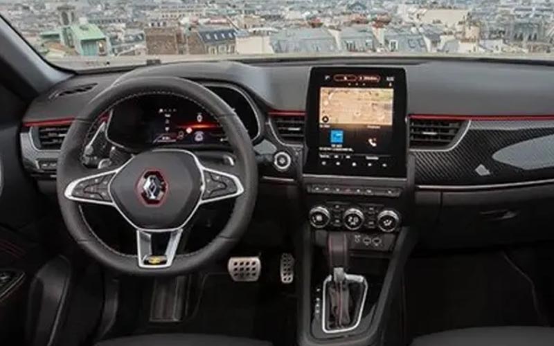ALL-New Renault Arkana E-Tech Hybrid steering view