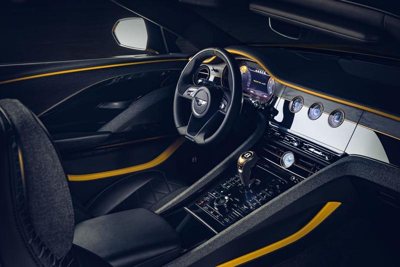Bentley Bacalar Mulliner 2022 Dashboard Interior