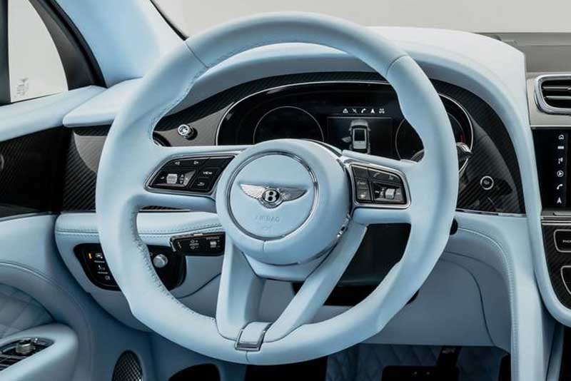 Bentley Bentayga W12 Speed 2022 Steering Interior