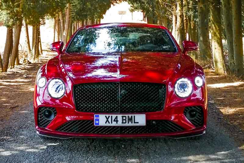 Bentley Continental GT Speed Coupe 2022 Front View