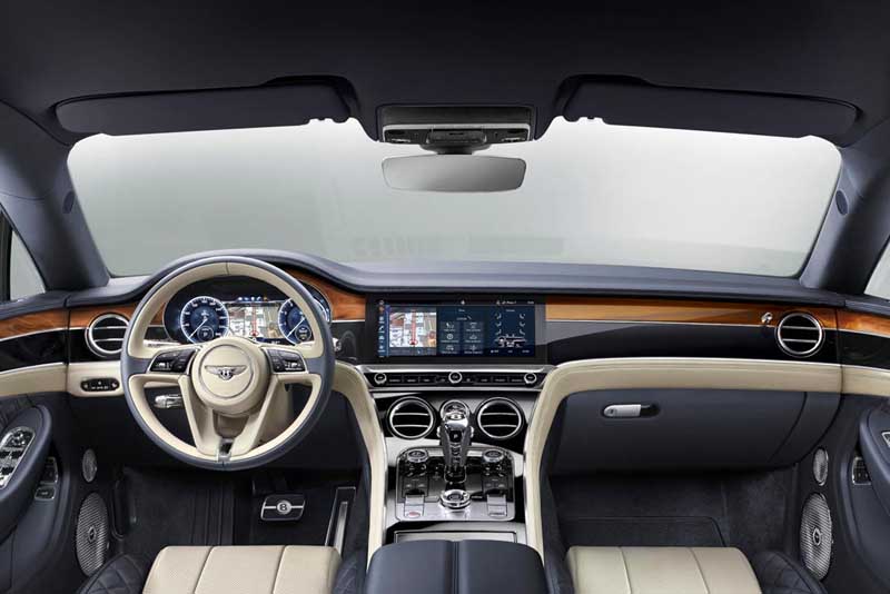 Bentley Continental Mulliner 2022 Dashboard Interior