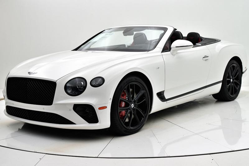 Bentley Continental Mulliner Convertible 2022 Front View