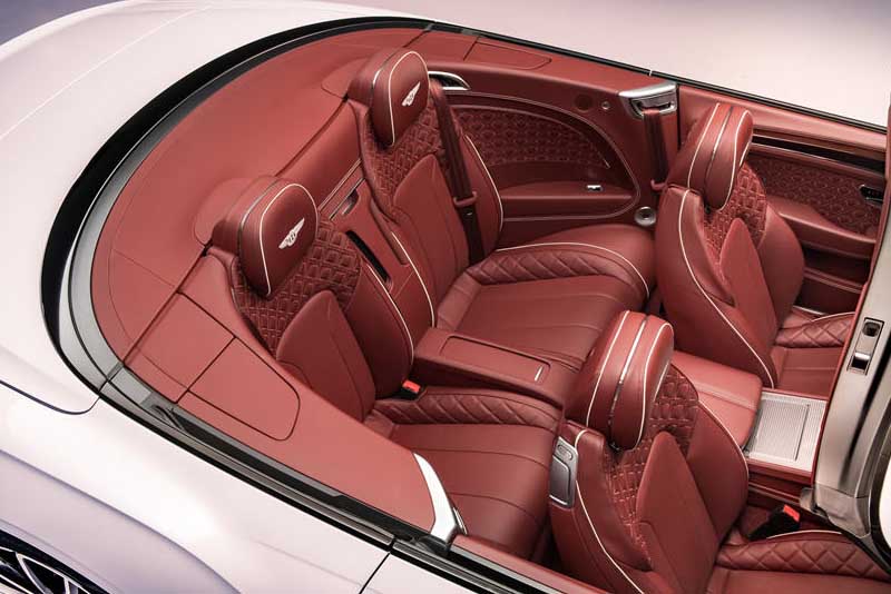 Bentley Continental Mulliner Convertible 2022 Seat Interior