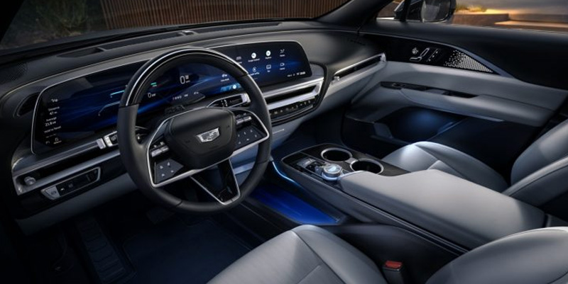 Cadillac Lyriq 2023 Interior Steering View