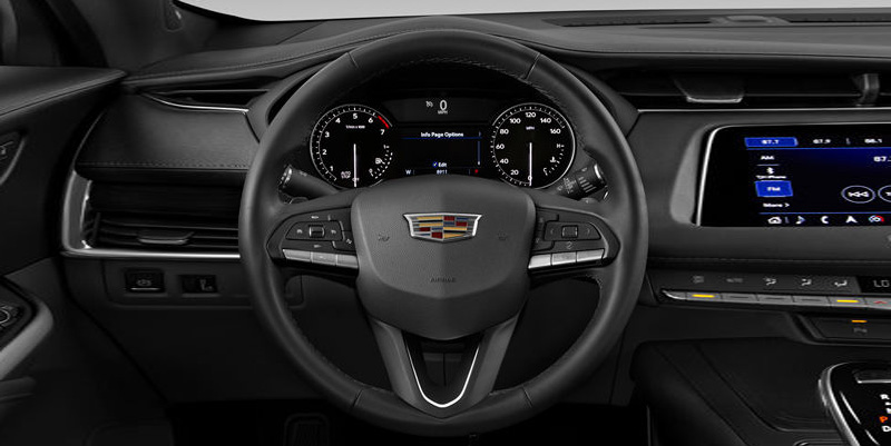 Cadillac XT4 2022 Interior Steering View