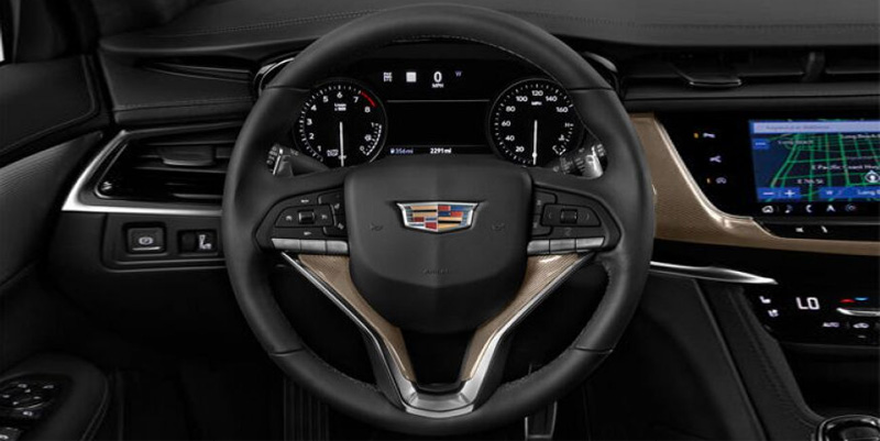Cadillac XT6 2022 Interior Steering View