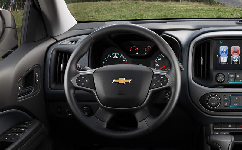 Chevrolet Colorado 2022 Interior Steering View