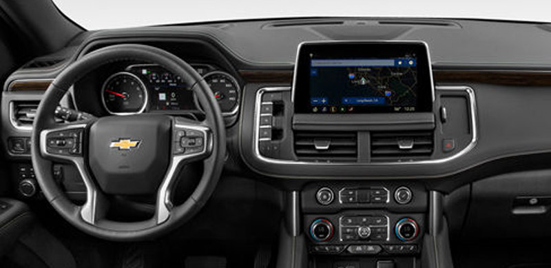 Chevrolet Suburban 2022 Interior Steering View