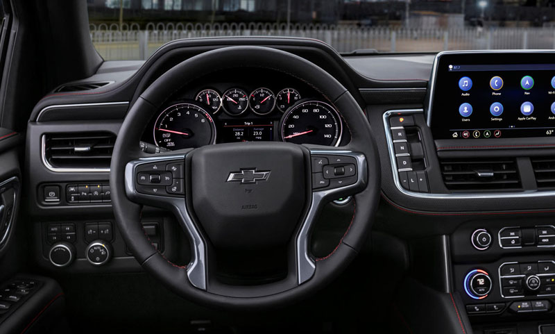 Chevrolet Tahoe 2022 Interior Steering View