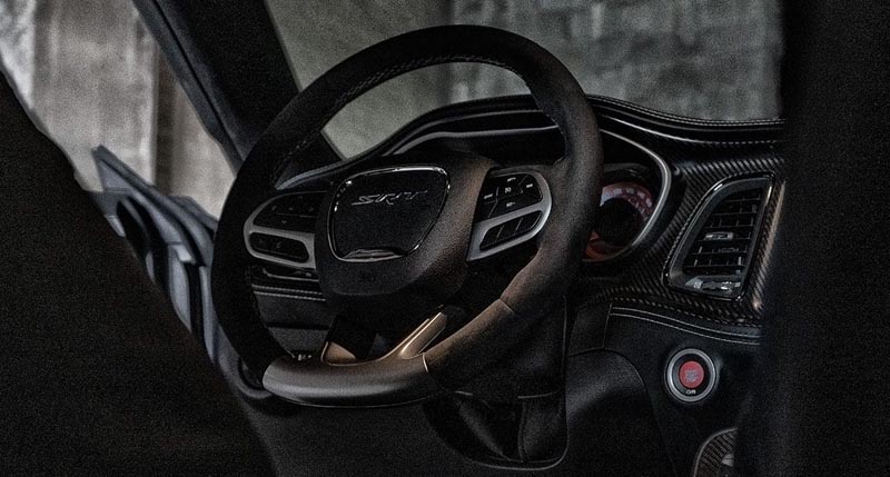 Dodge Challenger 2022 Interior Steering View