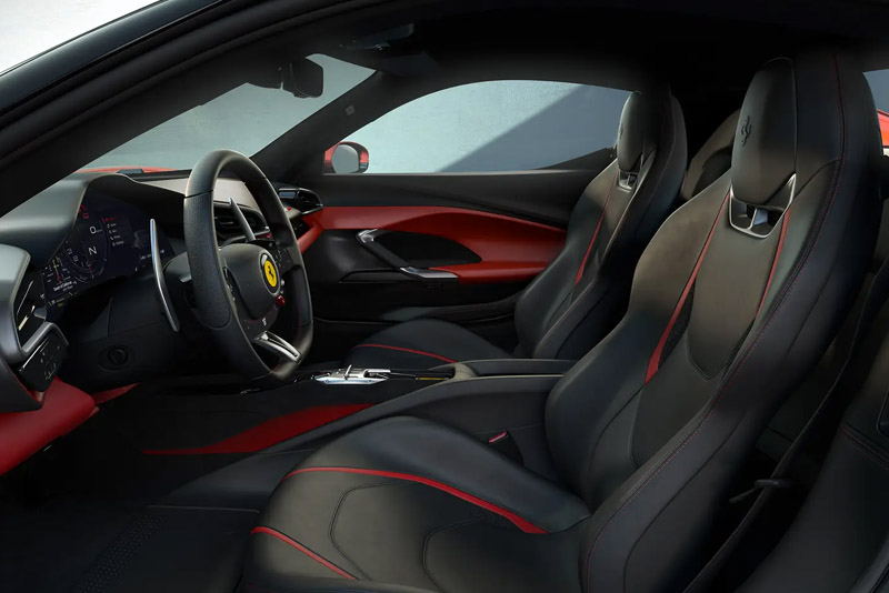 Ferrari 296 GTB 2022 Seat Interior
