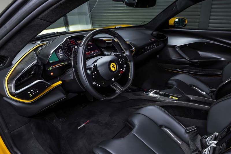 Ferrari 296 GTB Assetto Fiorano Coupe 2022 Dashboard Interior