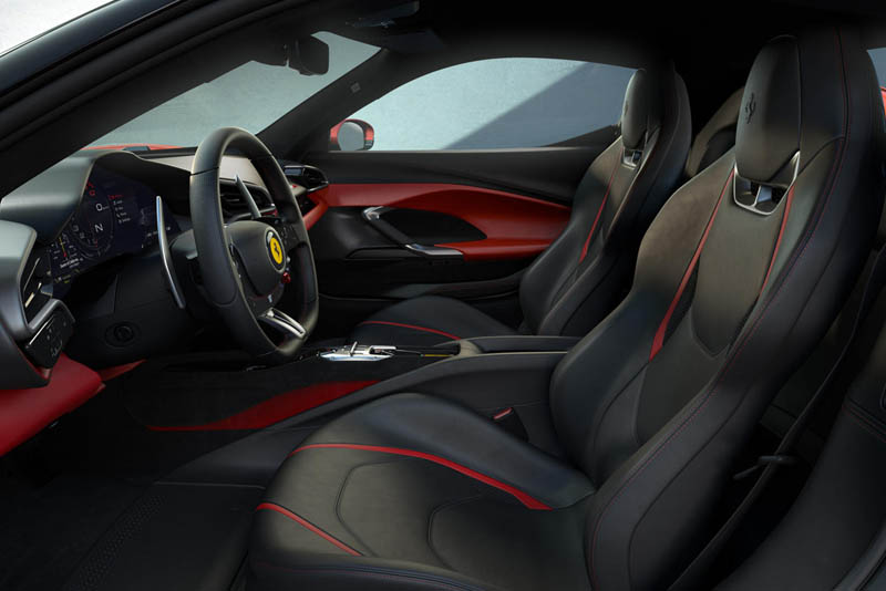 Ferrari 296 GTB Coupe 2022 Seat Interior