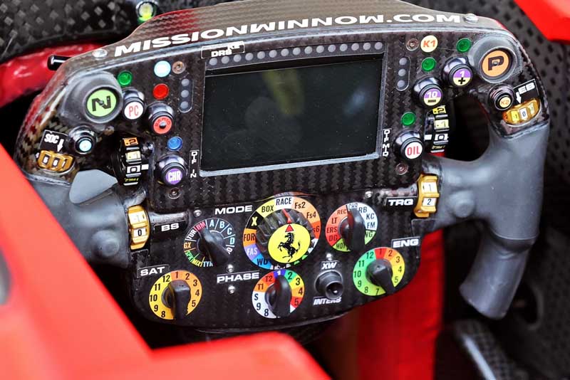 Ferrari F1 2022 Steering Interior