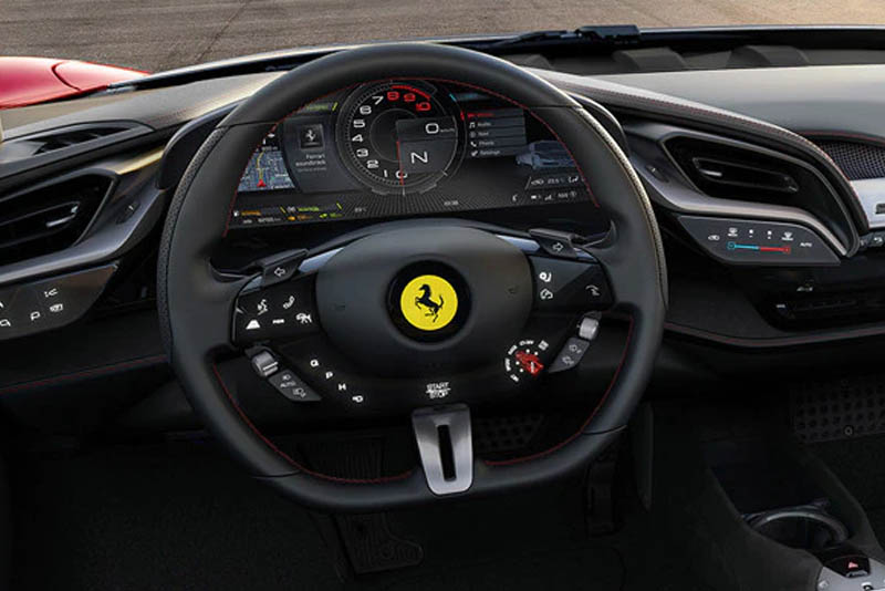 Ferrari SF90 Stradale 2022 Steering Interior