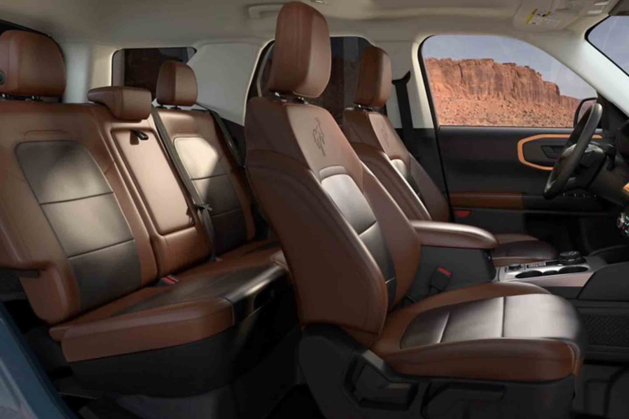 Ford Bronco Badlands 2 Door 2022 interior seats