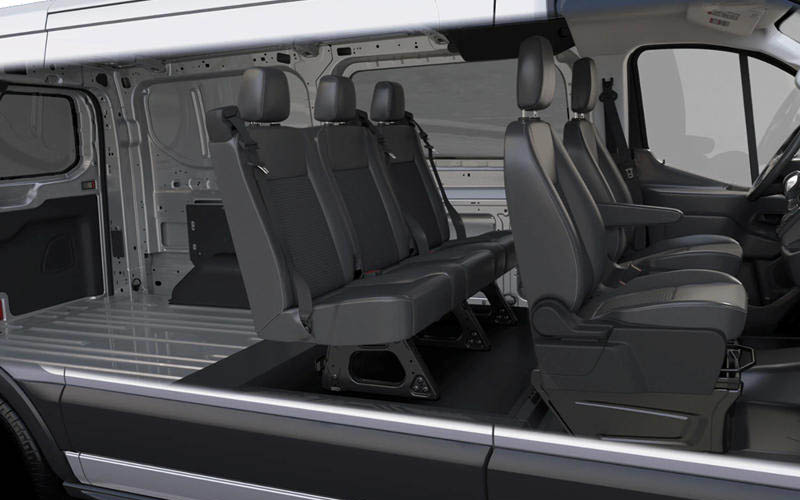 Ford Transit Cargo Van 350 2022 interior seats