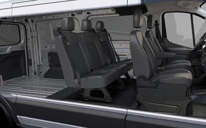 Ford Transit Cargo Van 350 HD 2022 interior seats
