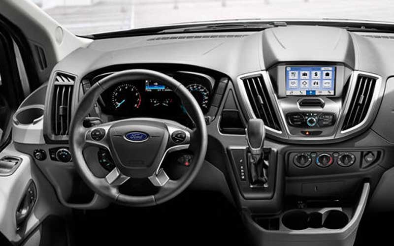 Ford Transit Crew Van 350 HD 2022 steering view