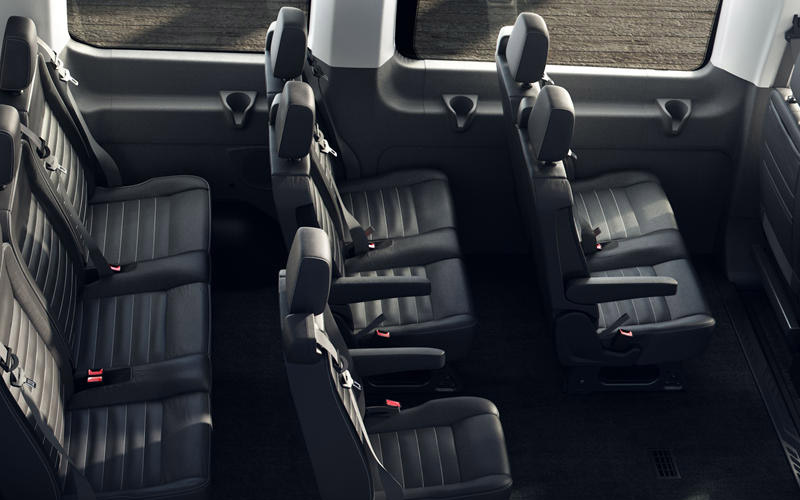 Ford Transit Passenger Van 350 HD XLT 2022 interior seats