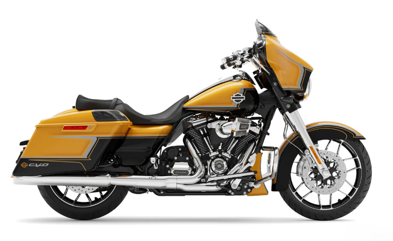 Harley-Davidson CVO Street Glide 2022 Hightail Yellow Pearl Colours