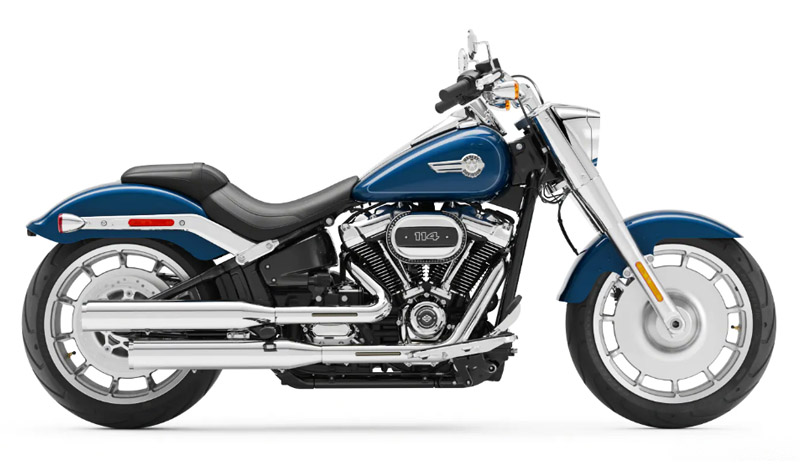 Harley-Davidson Fat Boy 114 2022 Reef Blue Colour