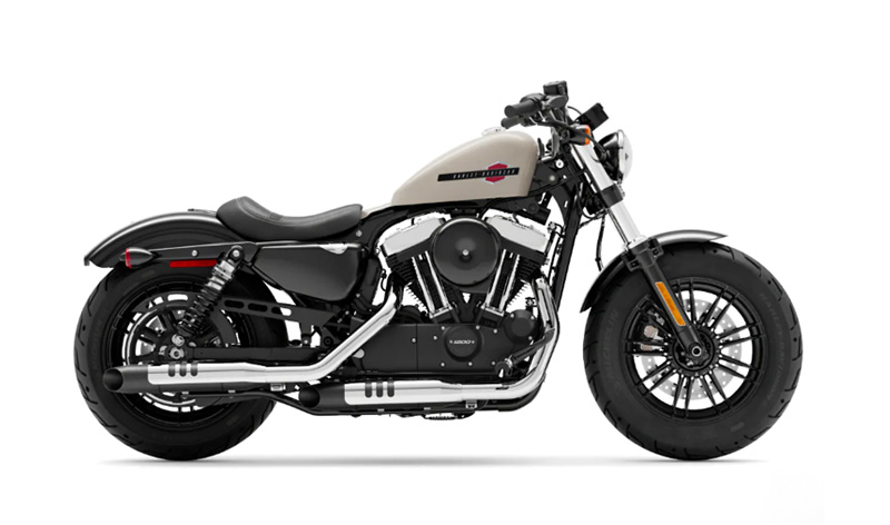 Harley-Davidson Forty-Eight 2022 White Sand Pearl Colour