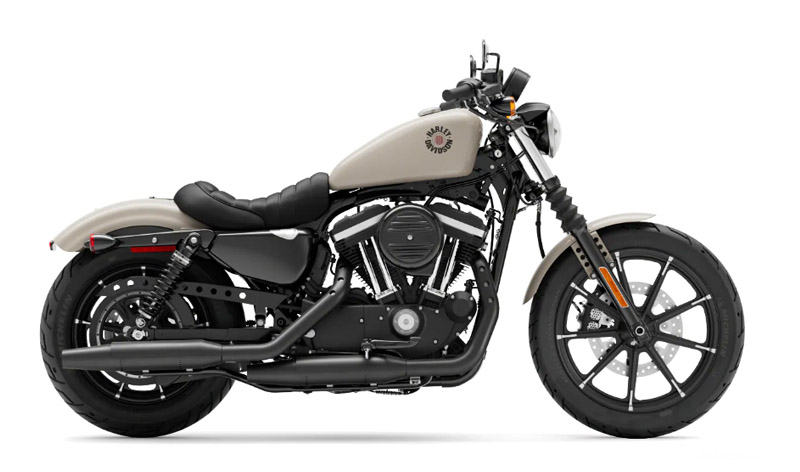 Harley-Davidson Iron 883 2022 White Sand Pearl Colour