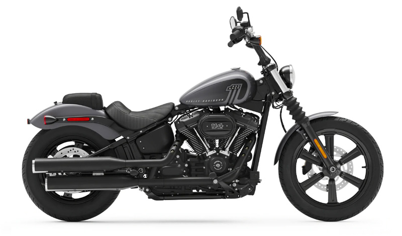Harley-Davidson Street Bob 114 2022 Gauntlet Gray Metallic Colour