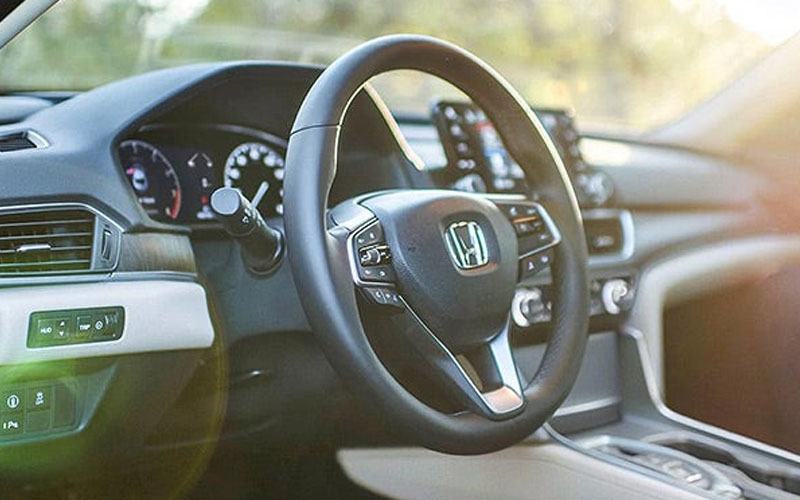 Honda Accord Hybrid Sport 2022 steering view