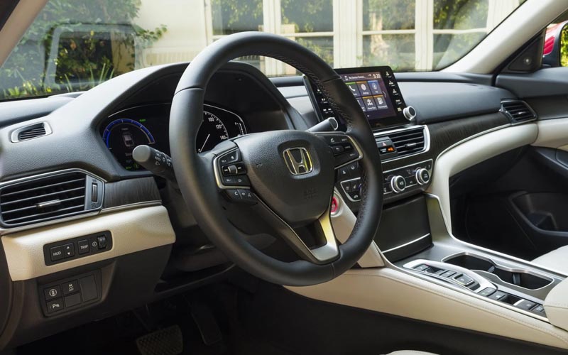 Honda Accord LX 1.5T CVT 2022 steering view