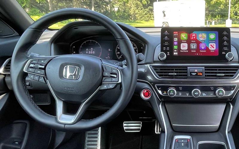 Honda Accord Touring 2.0T 2022 steering view