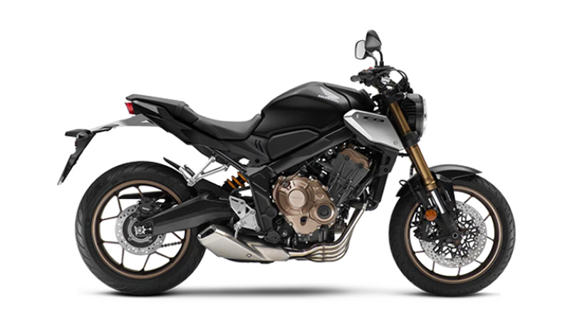 Honda CB650R 2022 Matte Black Metallic Colour