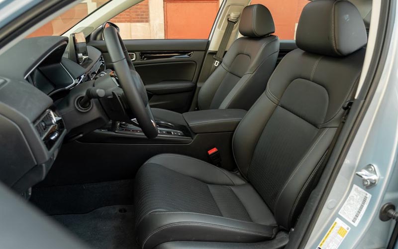 Honda Civic Hatchback Sport Touring CVT 2022 interior seats