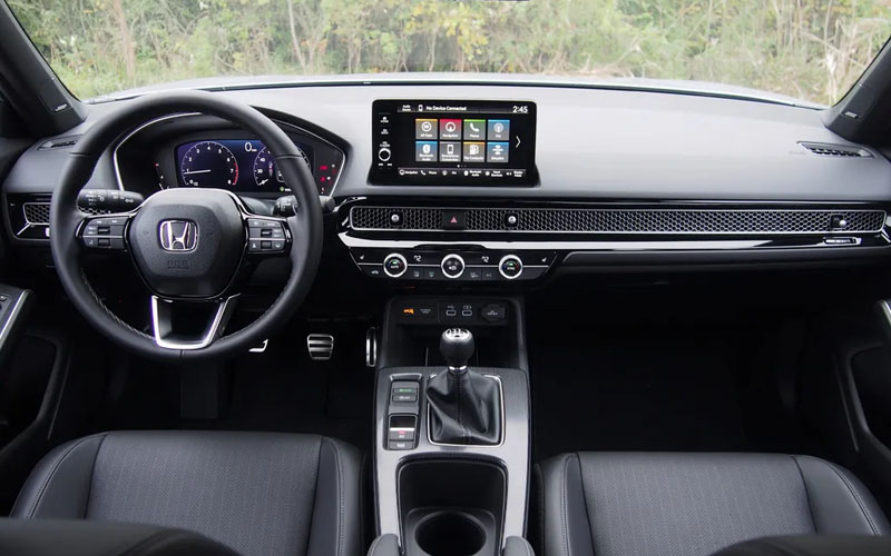 Honda Civic Sport Hatchback 2022 interior side