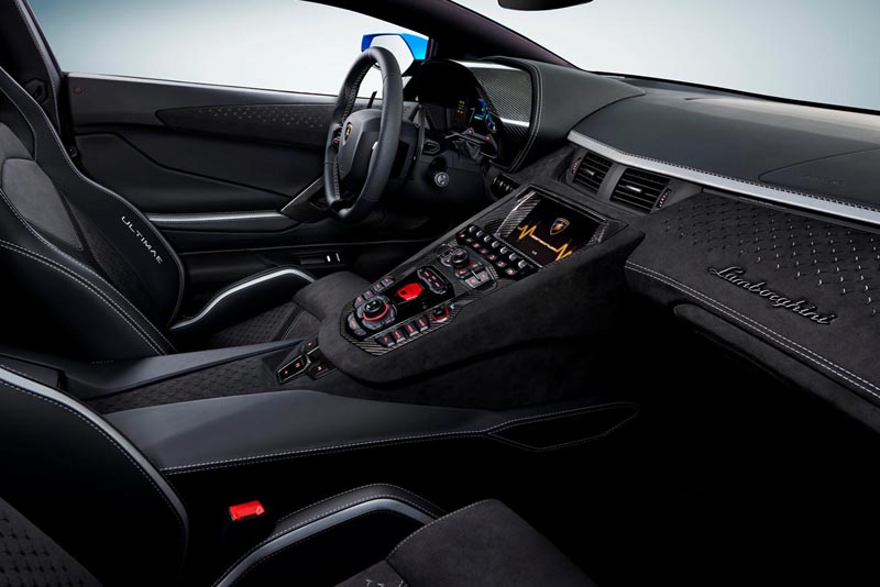 Lamborghini Aventador LP780-4 Ultimae Roadster 2022 Dashboard Interior