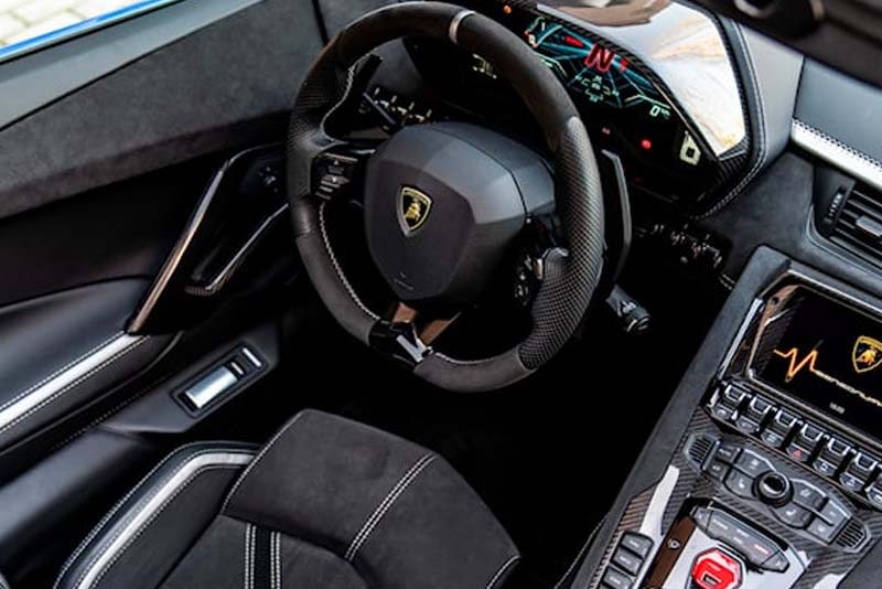 Lamborghini Aventador Ultimae LP 780-4 2022 Steering Interior