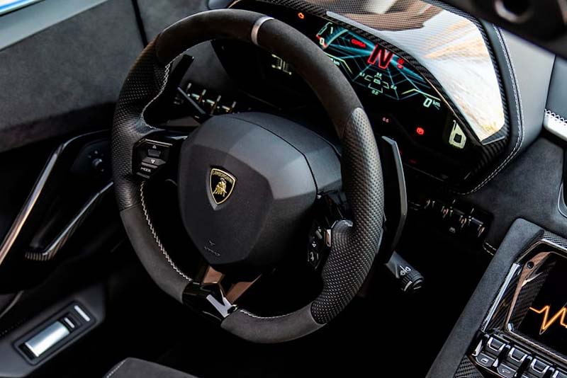 Lamborghini Aventador Ultimae LP 780-4 2022 Steering Interior