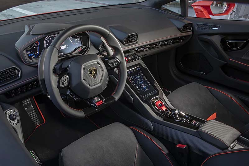 Lamborghini Huracan STO RWD 2022 Dashboard Interior