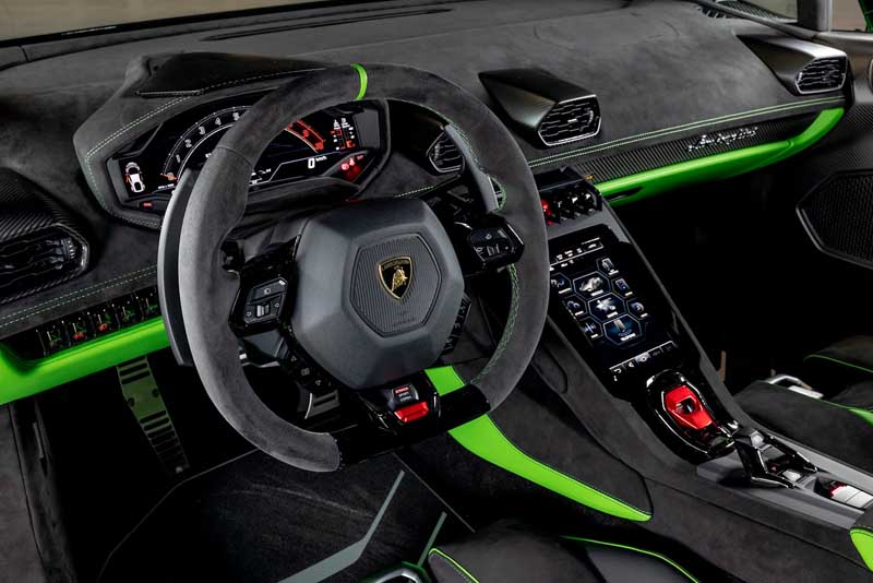Lamborghini Huracan Tecnica 2022 Steering Interior