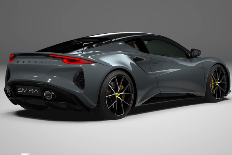 Lotus Emira V6 First Edition 2022 Back View