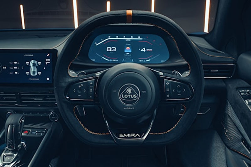Lotus Emira V6 First Edition 2022 Steering Interior