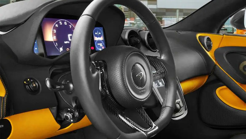 Mclaren 570S Coupe 2022 Steering Interior