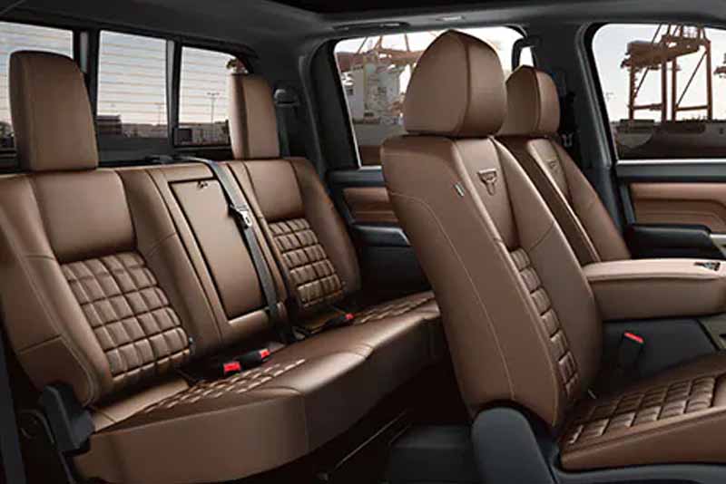 Nissan Titan Platinum Reserve 2022 Seat Interior